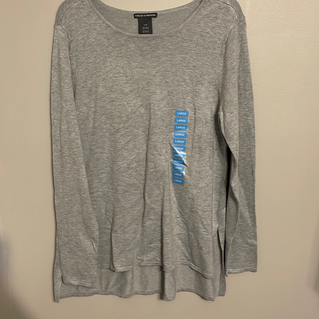 Gray Work Sweater